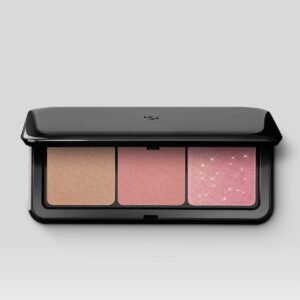 multi finish trio blush & bronzer palette