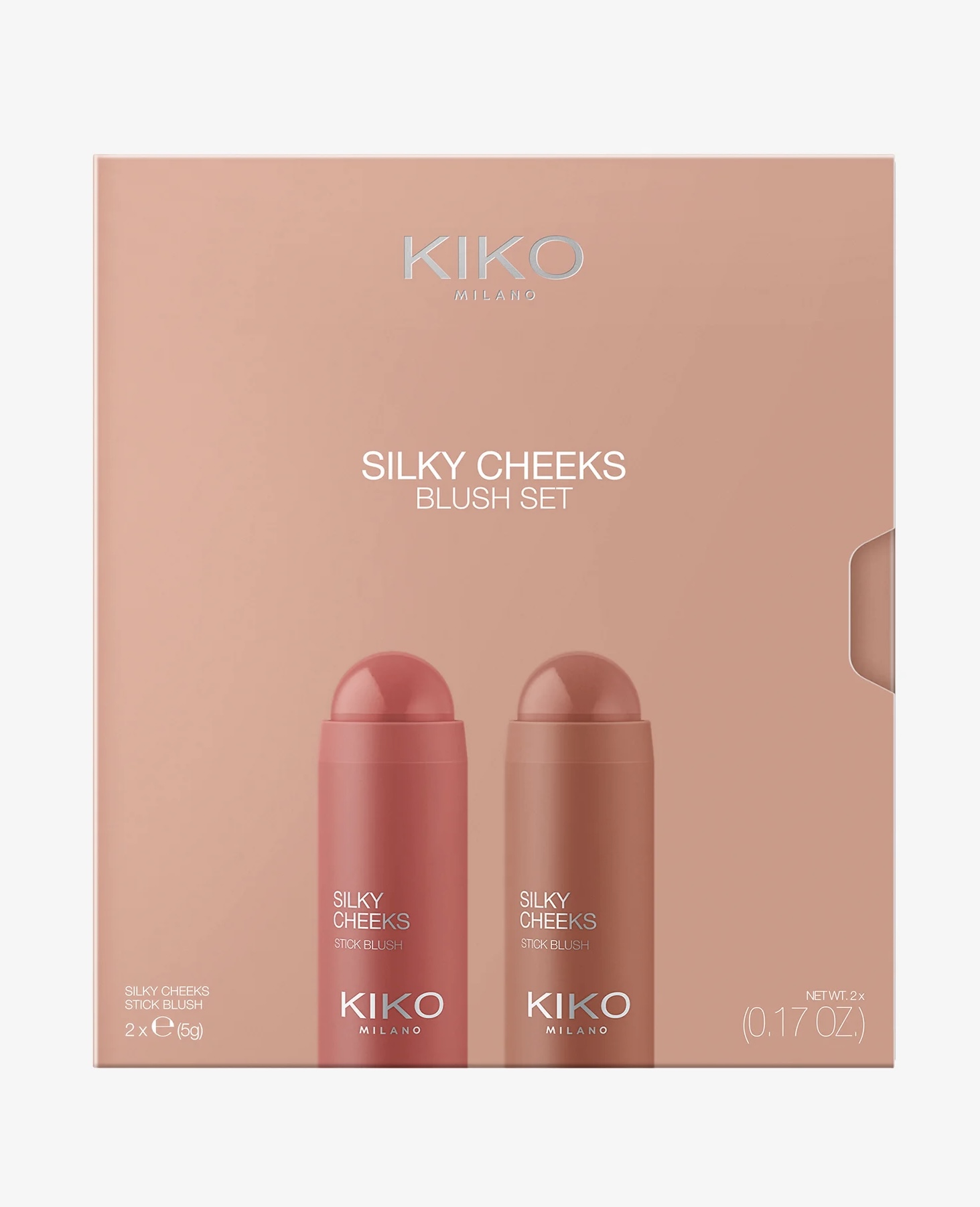 Silky Cheeks Blush Set Brown and Pink